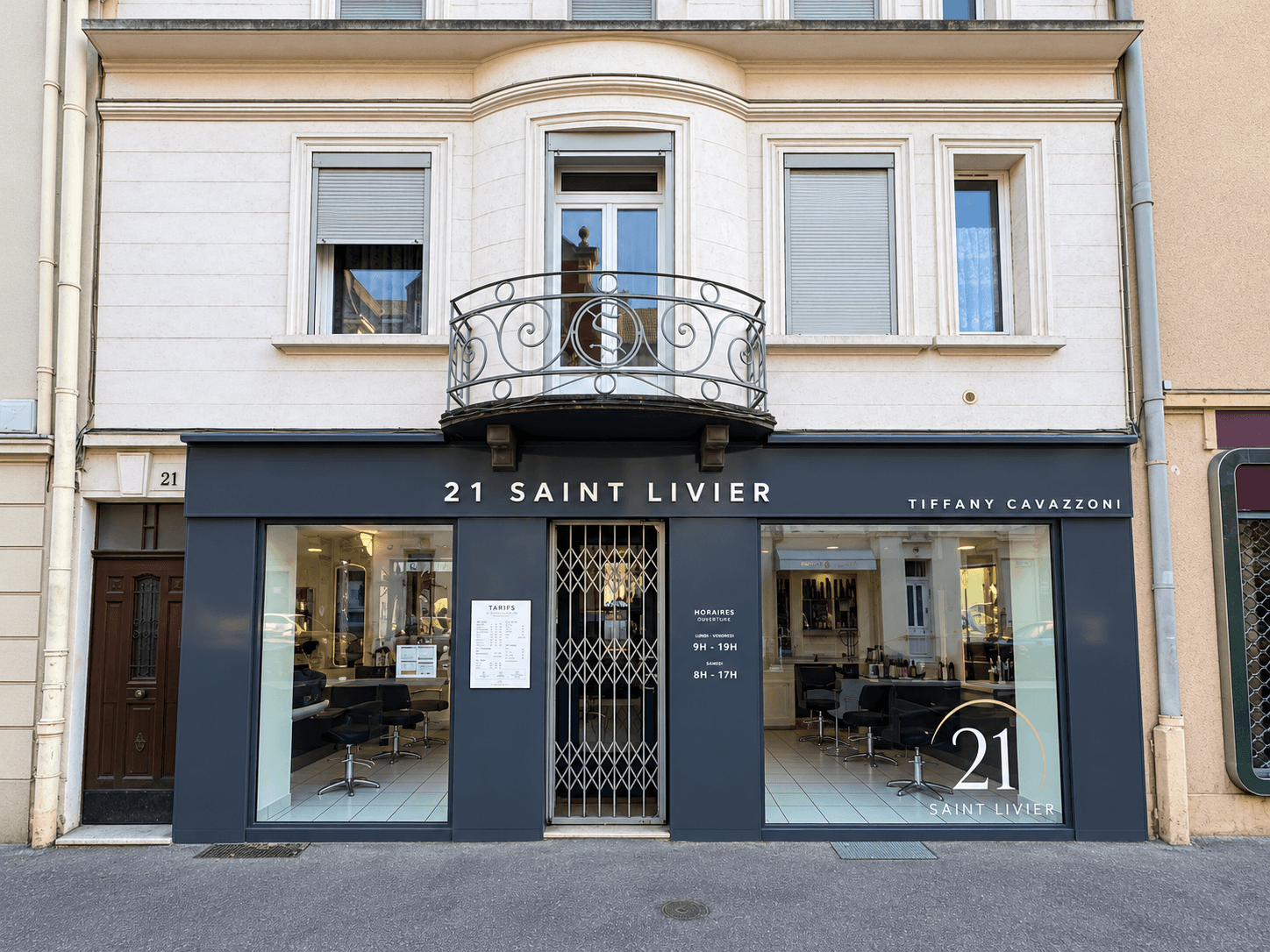 21 Saint Livier - Enseigne PVC Forex
