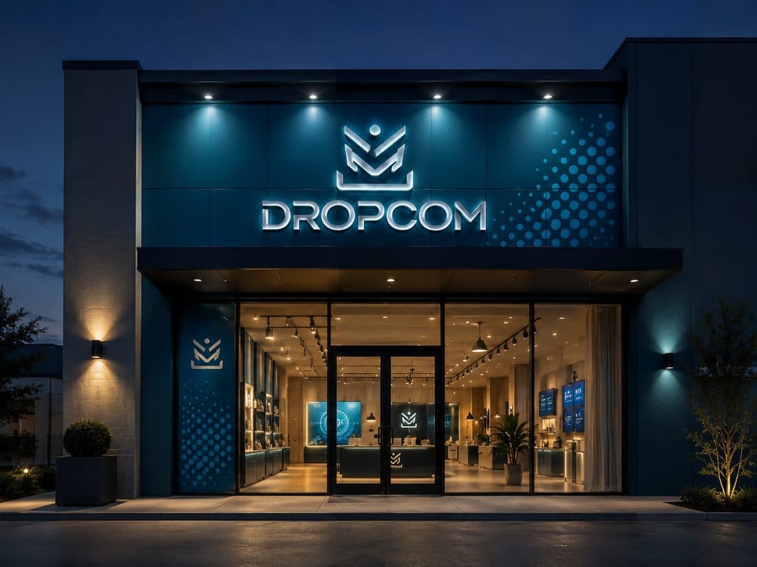 Réalisation signalétique Dropcom 5