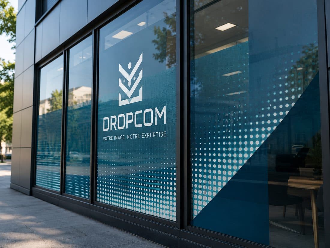 Réalisation signalétique Dropcom 6